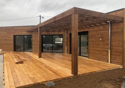 Art en bois -Maison écologique loire